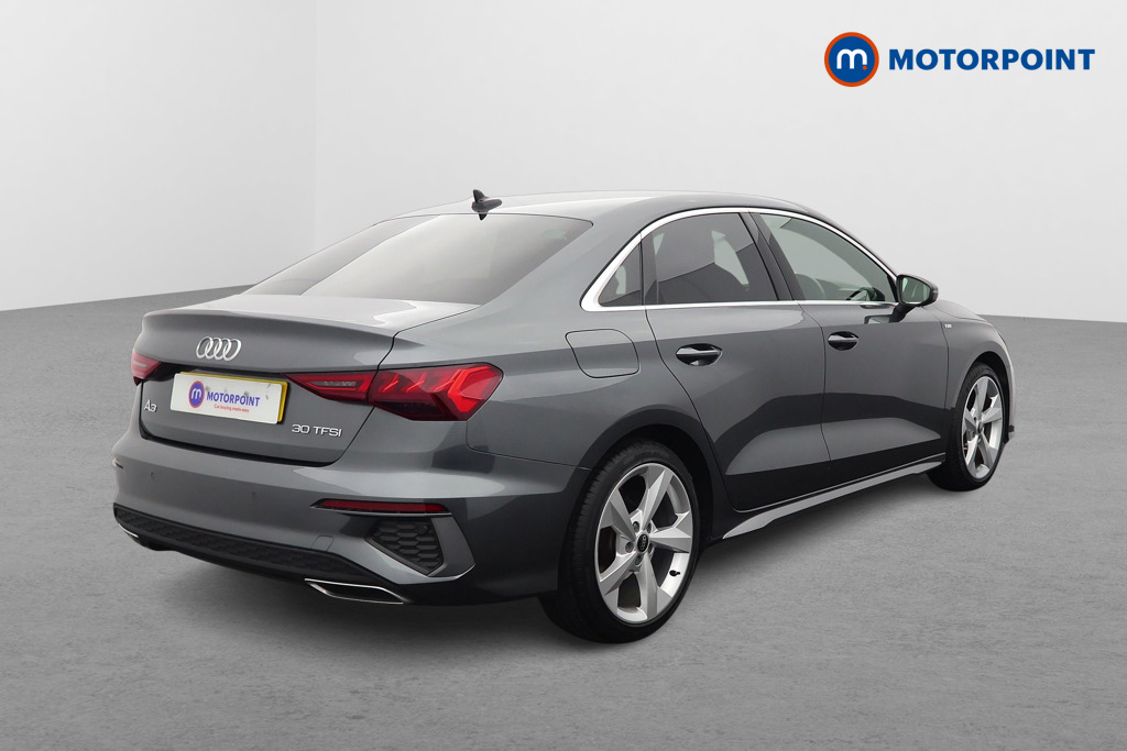 Audi A3 S Line Automatic Petrol Saloon - Stock Number (1607520) - Drivers side rear corner