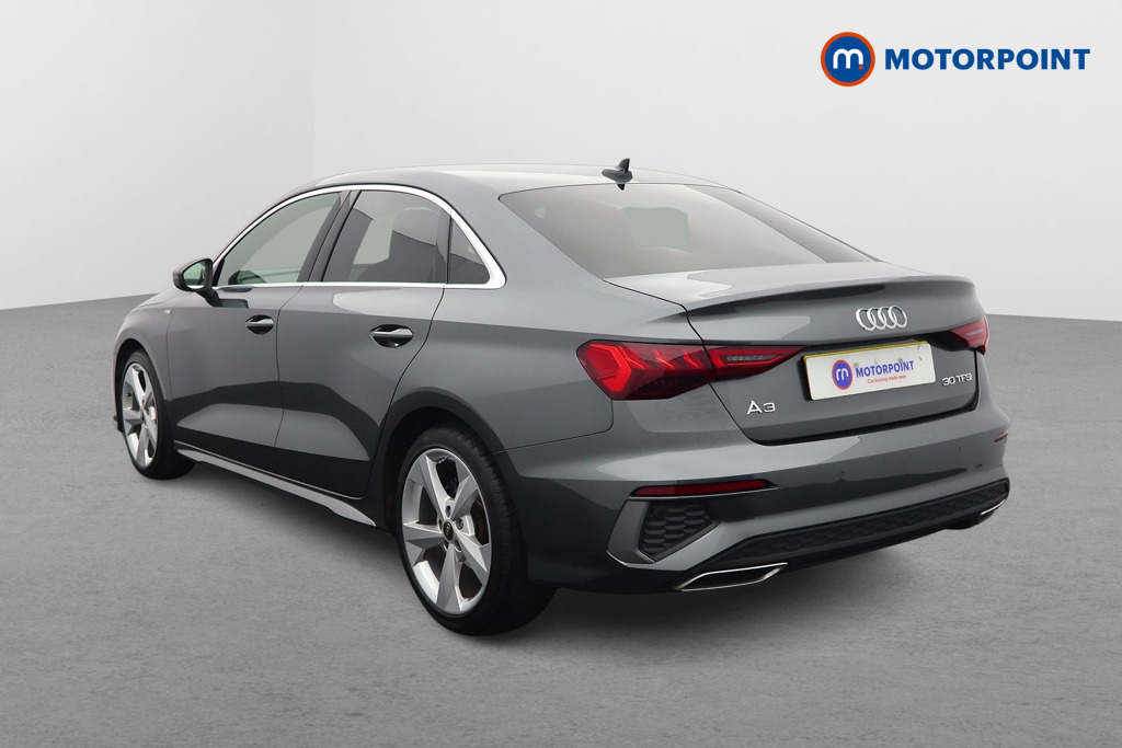 Audi A3 S Line Automatic Petrol Saloon - Stock Number (1607520) - Passenger side rear corner