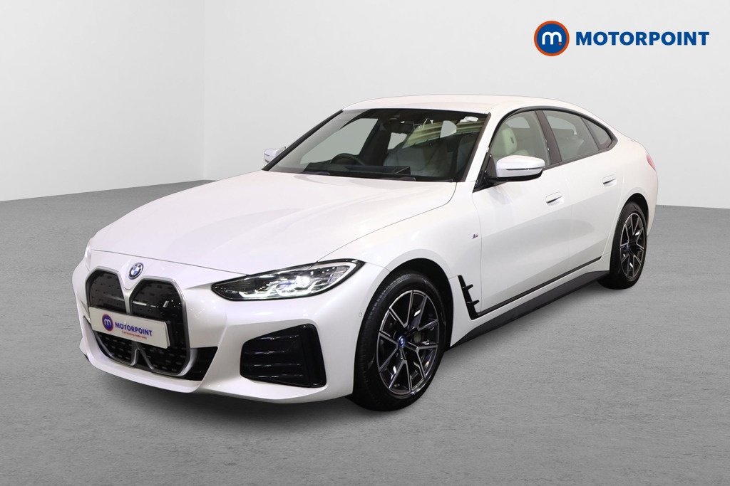 BMW I4 M Sport Automatic Electric Hatchback - Stock Number (1607532) - Passenger side front corner