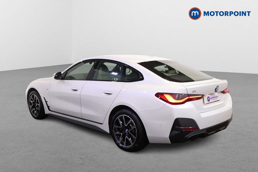 BMW I4 M Sport Automatic Electric Hatchback - Stock Number (1607532) - Passenger side rear corner