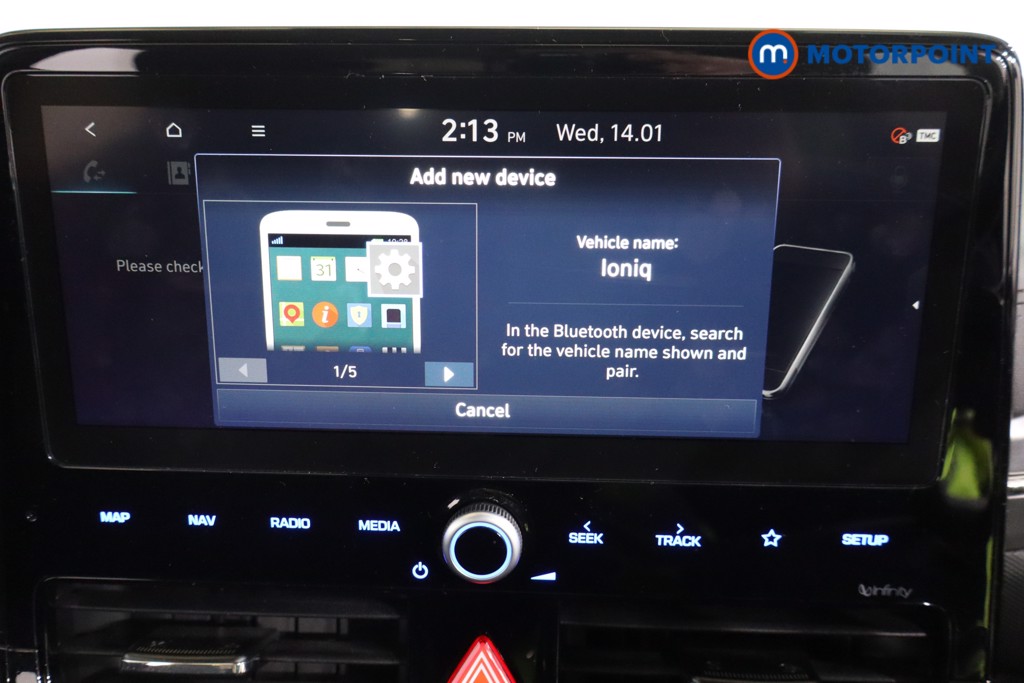 Hyundai Ioniq Premium Automatic Electric Hatchback - Stock Number (1581668) - 8th supplementary image