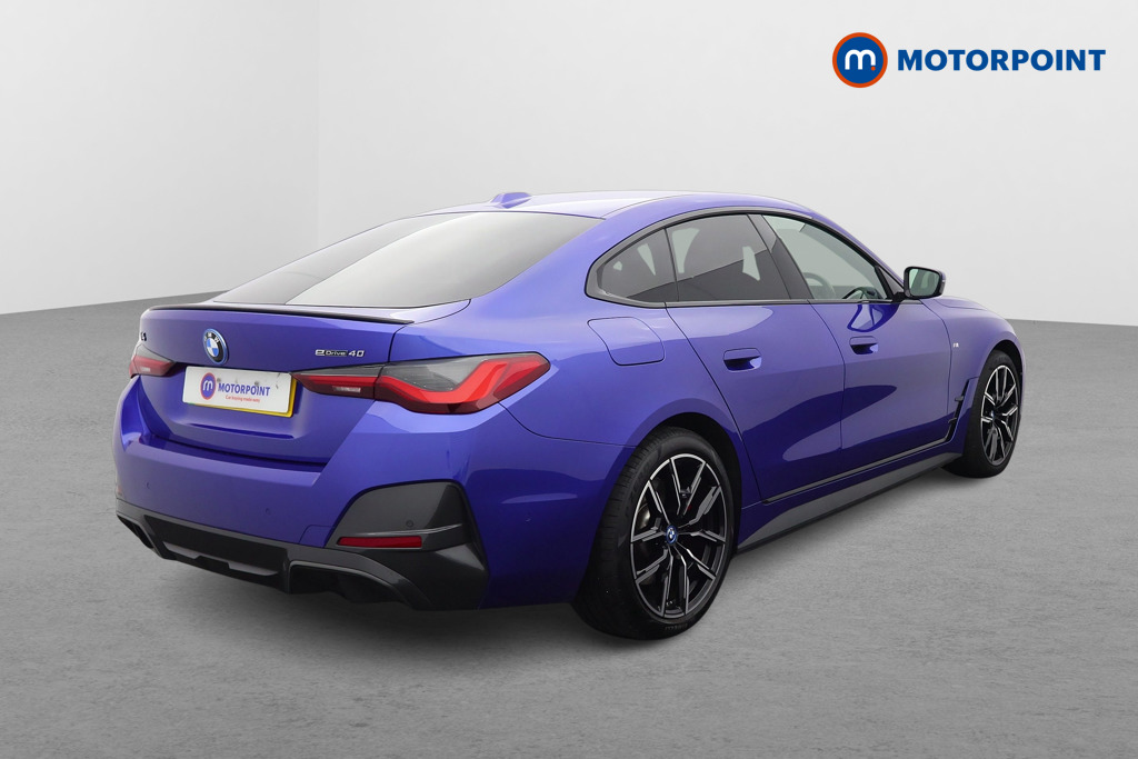 BMW I4 M Sport Automatic Electric Hatchback - Stock Number (1587220) - Drivers side rear corner