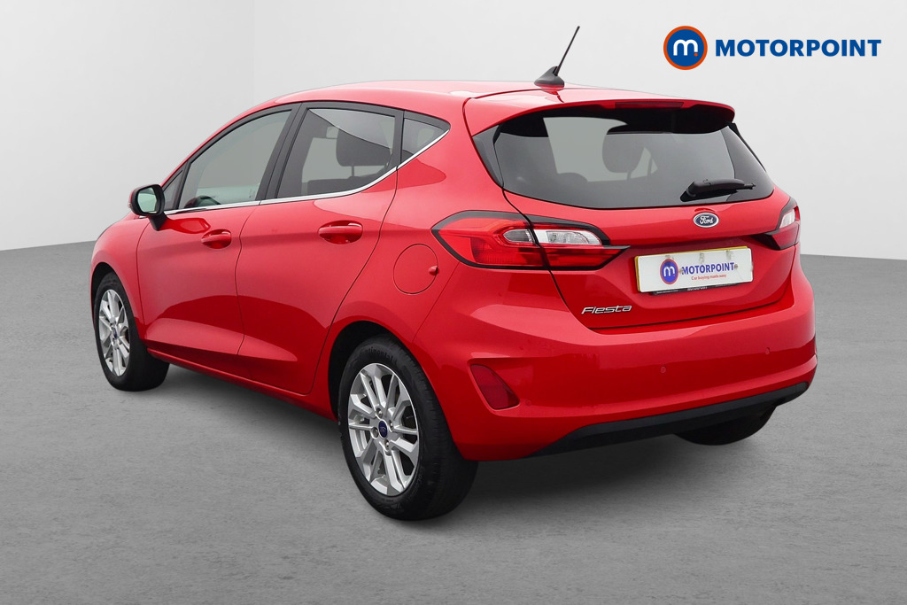 Ford Fiesta Titanium Manual Petrol Hatchback - Stock Number (1602059) - Passenger side rear corner