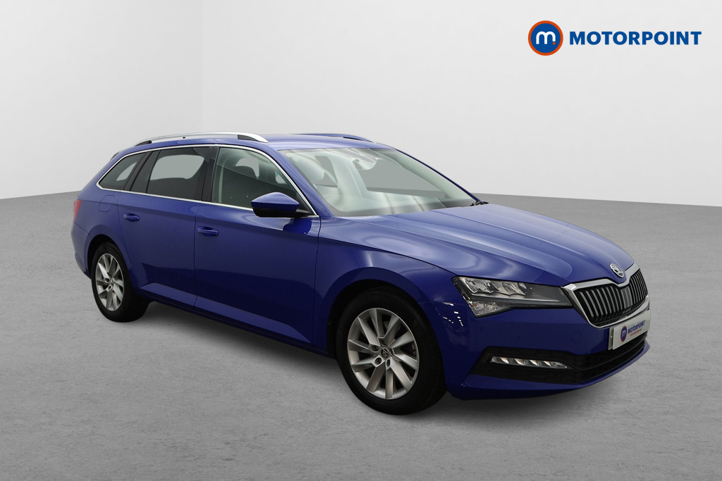 Skoda Superb Se Technology Manual Petrol Estate - Stock Number (1602283) - Drivers side front corner