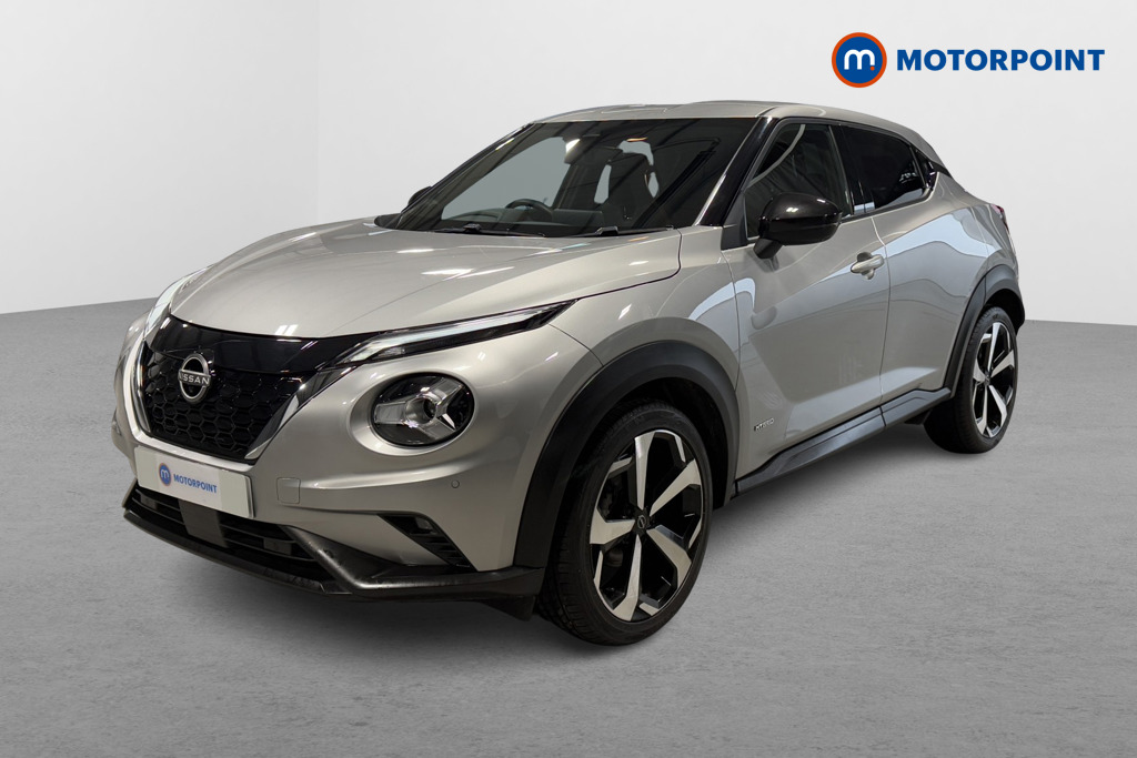 Nissan Juke Tekna Automatic Petrol-Electric Hybrid SUV - Stock Number (1605633) - Passenger side front corner