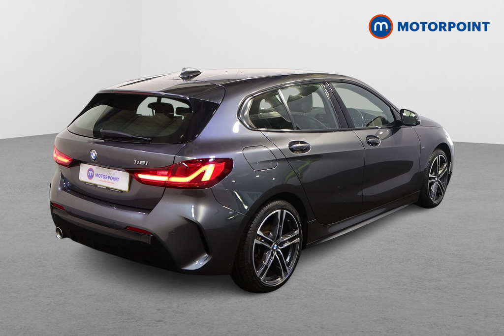 BMW 1 Series M Sport Manual Petrol Hatchback - Stock Number (1606538) - Drivers side rear corner