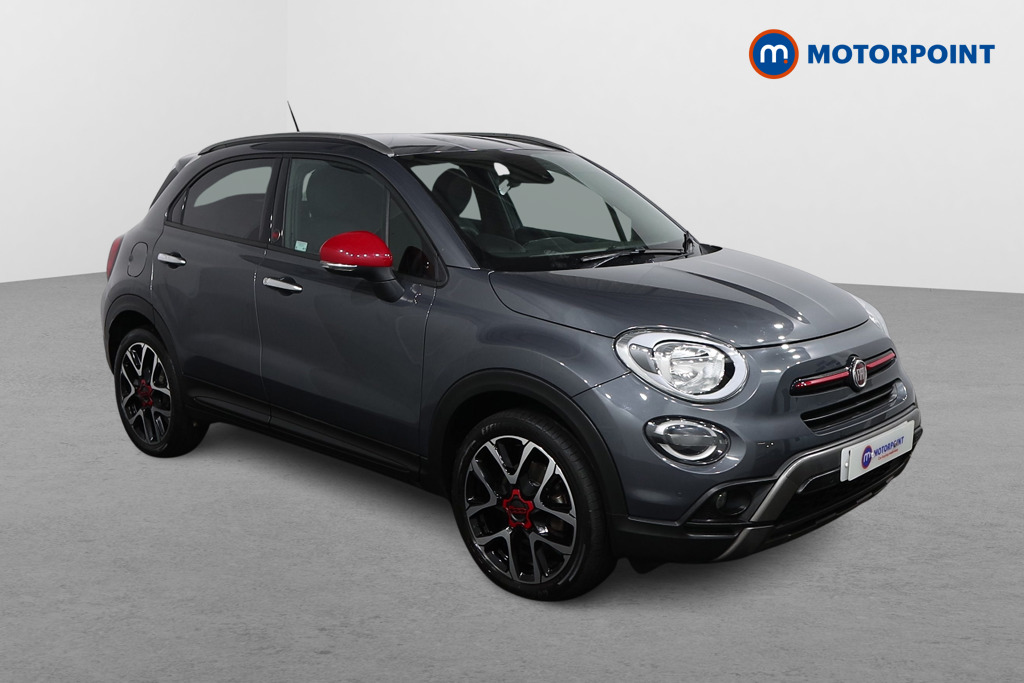 Fiat 500X RED Automatic Petrol SUV - Stock Number (1607582) - Drivers side front corner