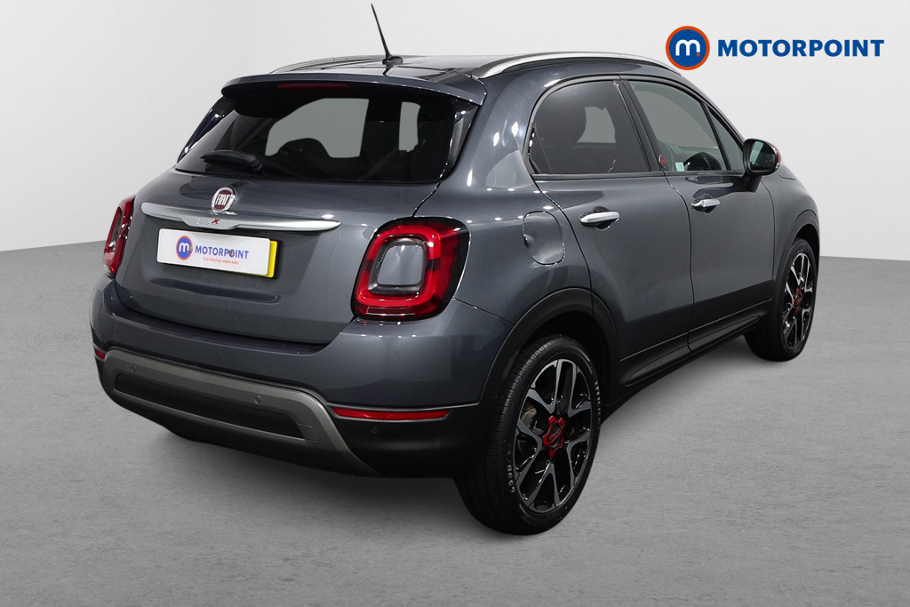 Fiat 500X RED Automatic Petrol SUV - Stock Number (1607582) - Drivers side rear corner