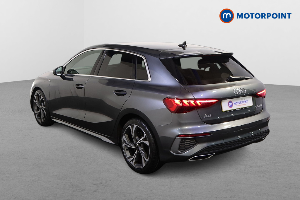 Audi A3 S Line Automatic Petrol Hatchback - Stock Number (1599305) - Passenger side rear corner