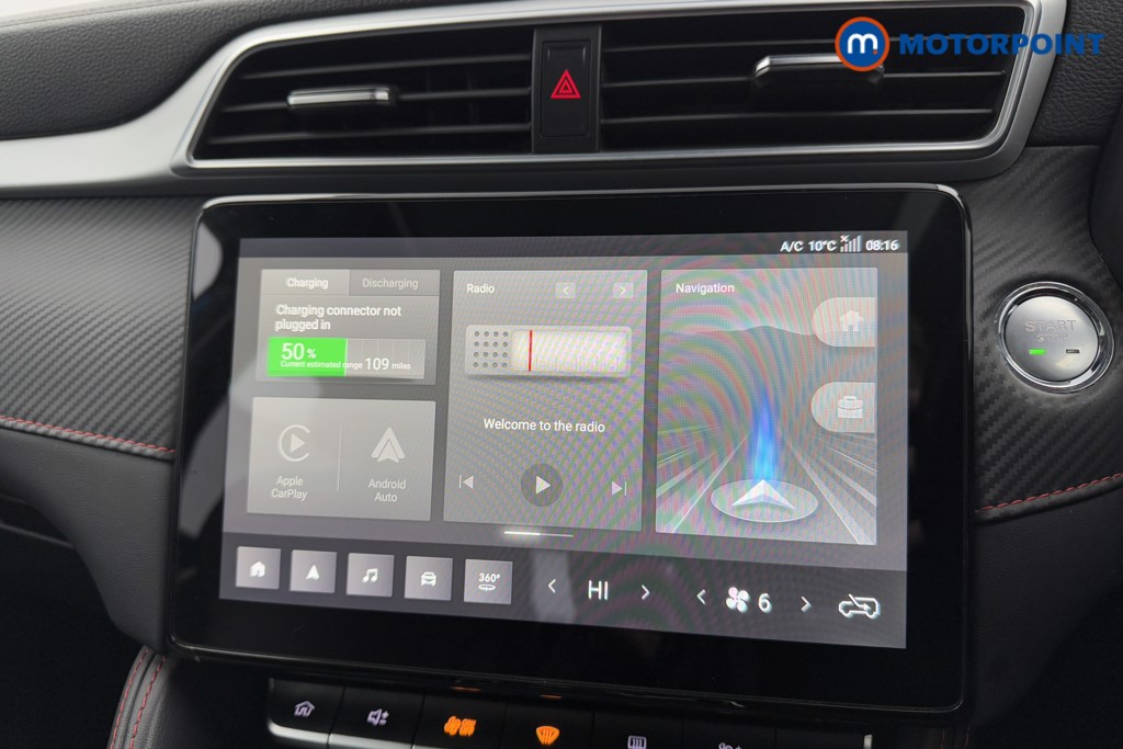 Mg Motor Uk ZS Trophy Connect Ev Automatic Electric SUV - Stock Number (1604468) - 7th supplementary image