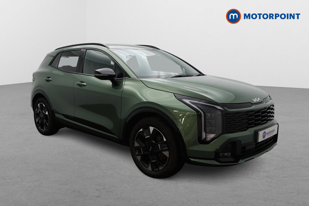 KIA Sportage Gt-Line Automatic Petrol-Electric Hybrid SUV - Stock Number (1605001) - Drivers side front corner