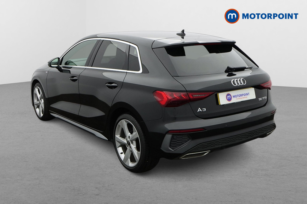 Audi A3 S Line Manual Petrol Hatchback - Stock Number (1605088) - Passenger side rear corner