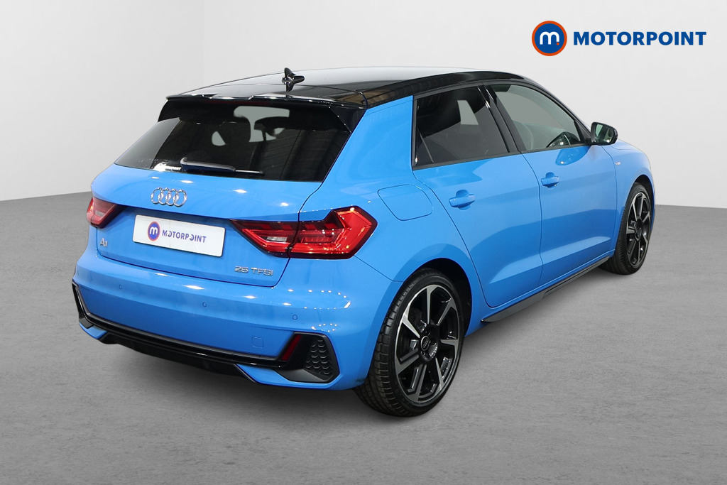 Audi A1 Black Edition Manual Petrol Hatchback - Stock Number (1605344) - Drivers side rear corner