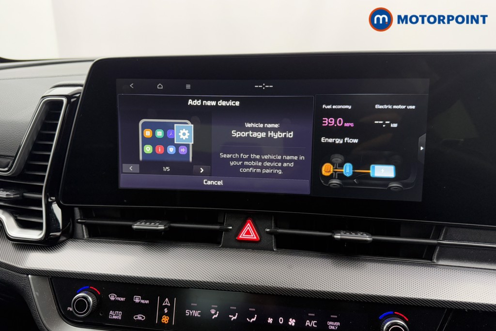 KIA Sportage Gt-Line S Automatic Petrol-Electric Hybrid SUV - Stock Number (1605492) - 11th supplementary image