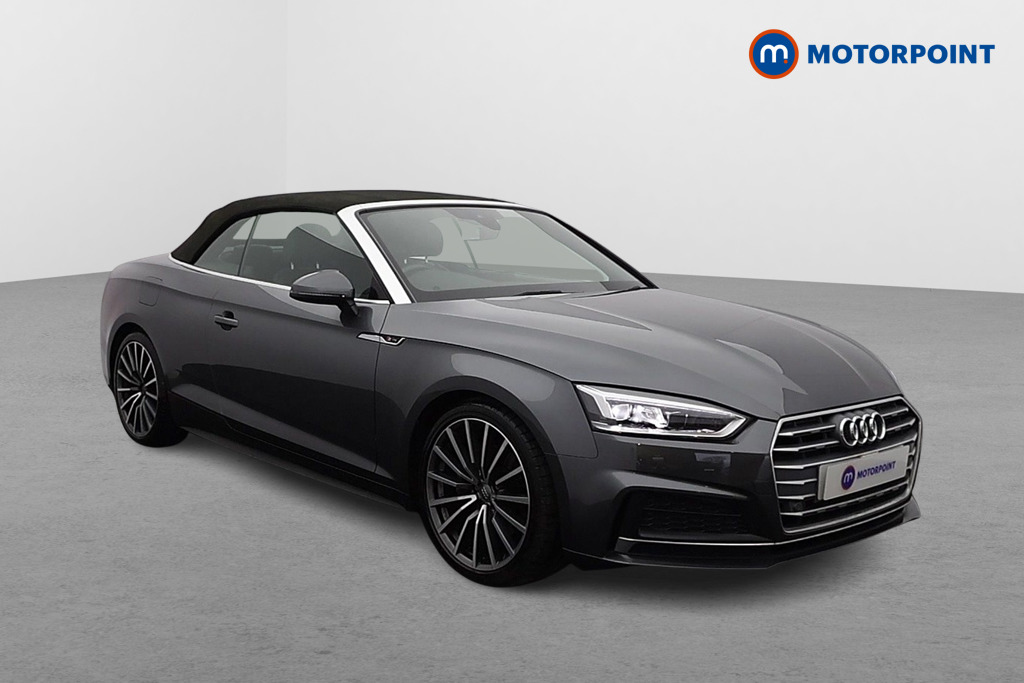 Audi A5 S Line Automatic Diesel Convertible - Stock Number (1606303) - Drivers side front corner