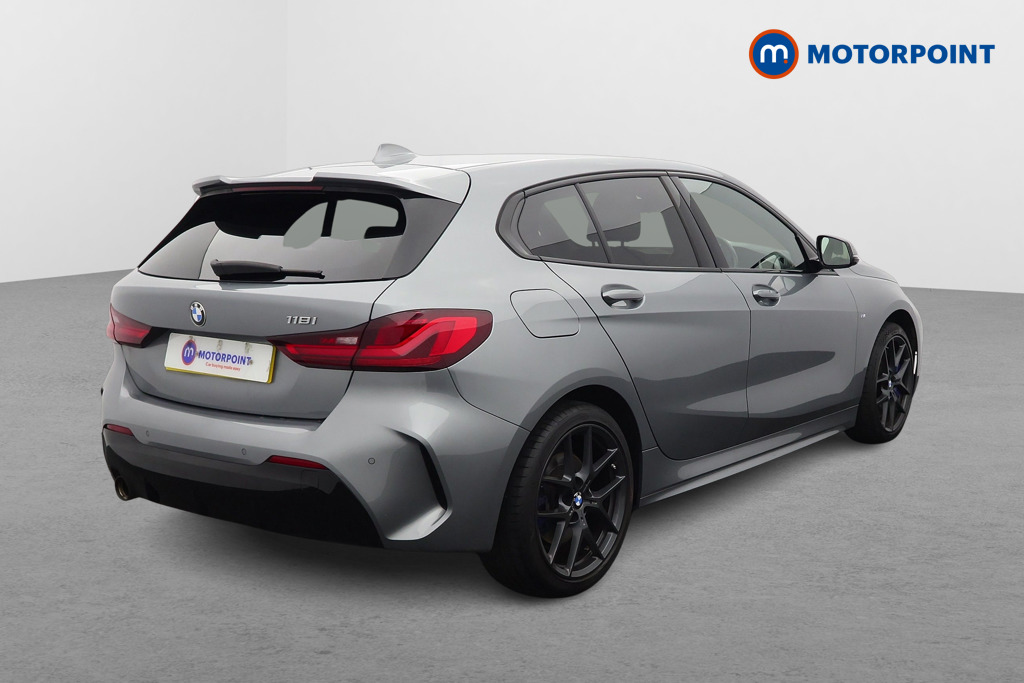 BMW 1 Series M Sport Automatic Petrol Hatchback - Stock Number (1606657) - Drivers side rear corner
