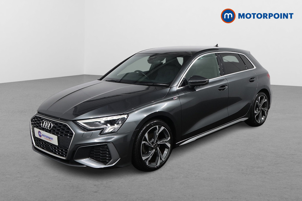 Audi A3 S Line Manual Petrol Hatchback - Stock Number (1607267) - Passenger side front corner