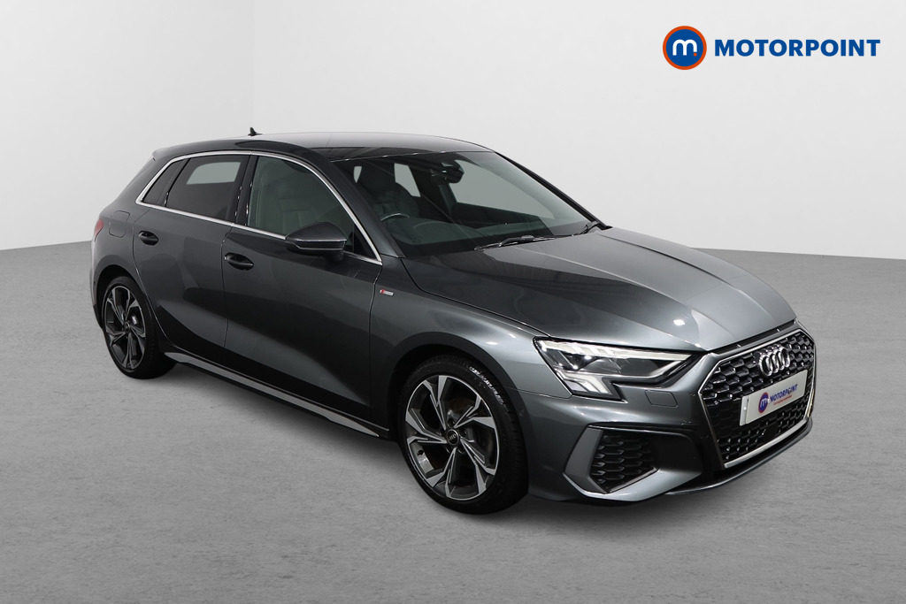 Audi A3 S Line Manual Petrol Hatchback - Stock Number (1607267) - Drivers side front corner