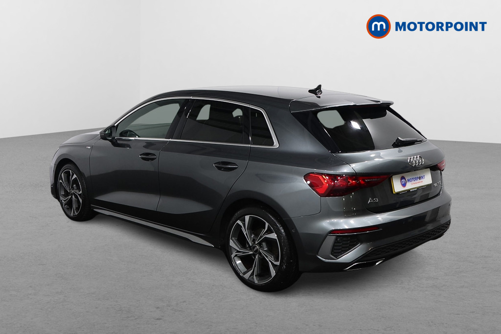 Audi A3 S Line Manual Petrol Hatchback - Stock Number (1607267) - Passenger side rear corner