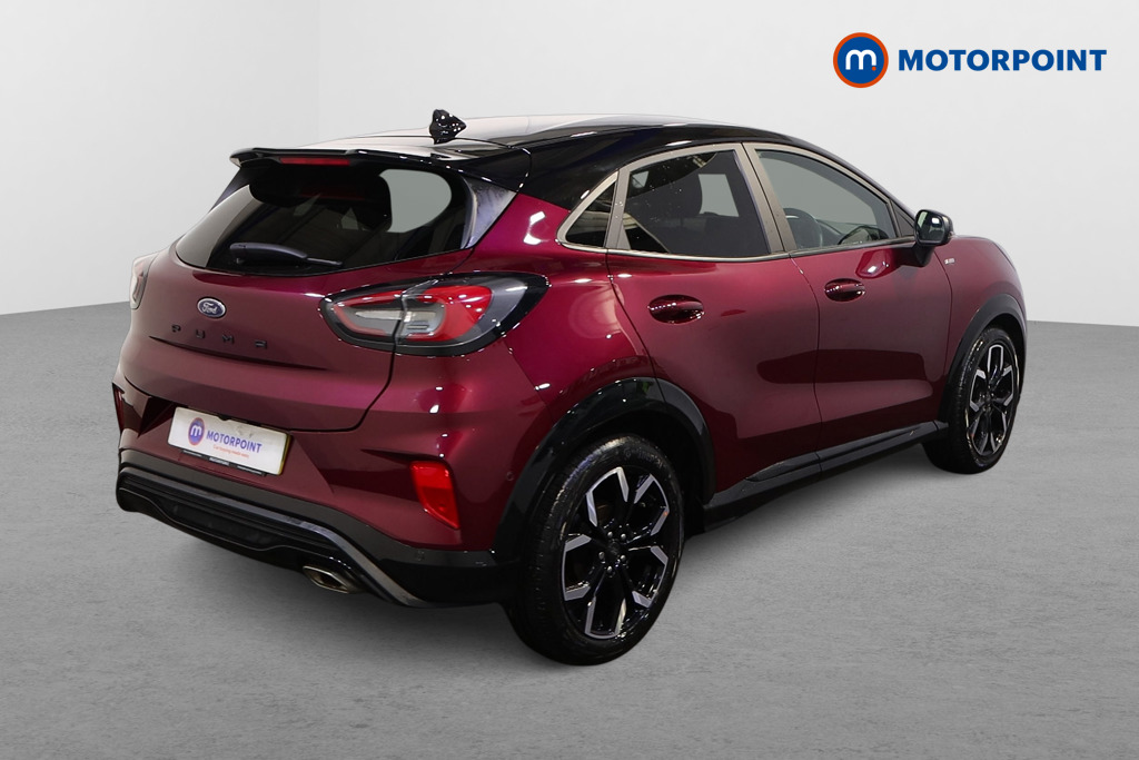 Ford Puma Vivid Ruby Edition Manual Petrol SUV - Stock Number (1607659) - Drivers side rear corner