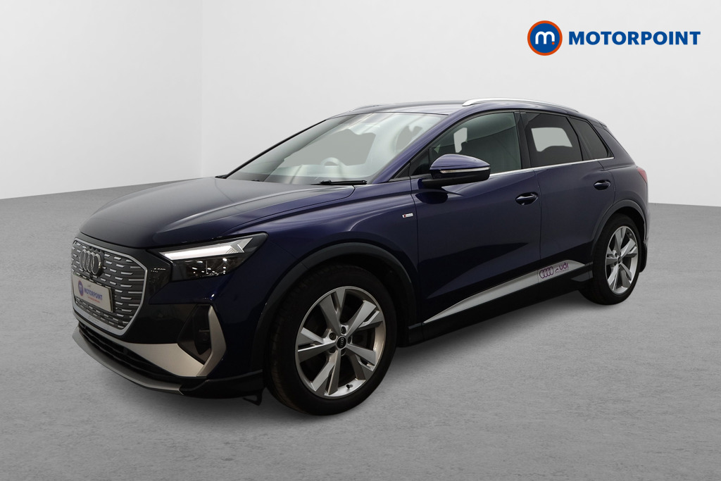 Audi Q4 S Line Automatic Electric SUV - Stock Number (1608134) - Passenger side front corner