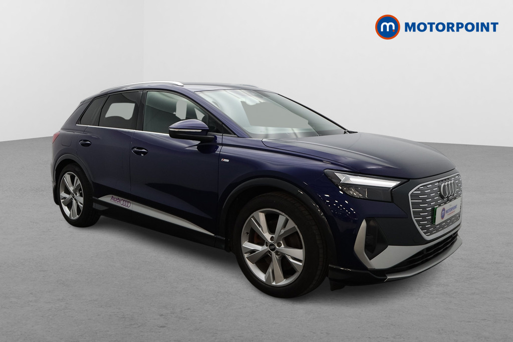 Audi Q4 S Line Automatic Electric SUV - Stock Number (1608134) - Drivers side front corner