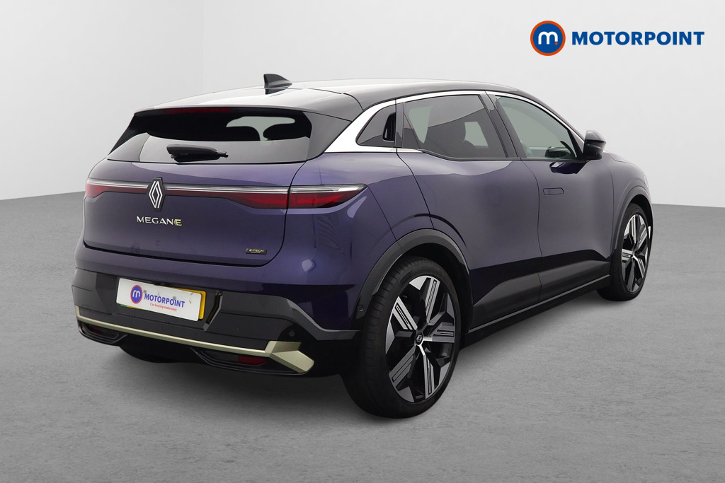 Renault Megane E-Tech Iconic Automatic Electric Hatchback - Stock Number (1608777) - Drivers side rear corner