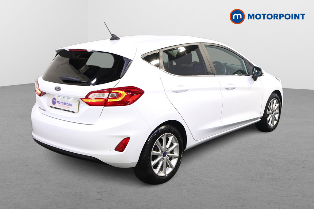 Ford Fiesta Titanium Manual Petrol Hatchback - Stock Number (1588873) - Drivers side rear corner