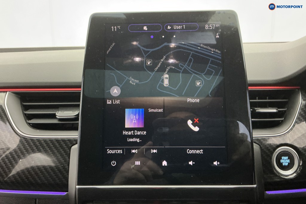 Renault Arkana R.S. Line Automatic Petrol-Electric Hybrid SUV - Stock Number (1595255) - 2nd supplementary image