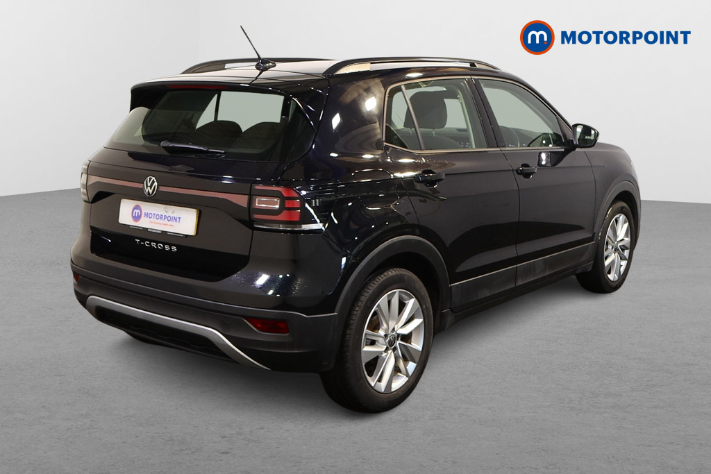 Volkswagen T-Cross SE Manual Petrol SUV - Stock Number (1603688) - Drivers side rear corner