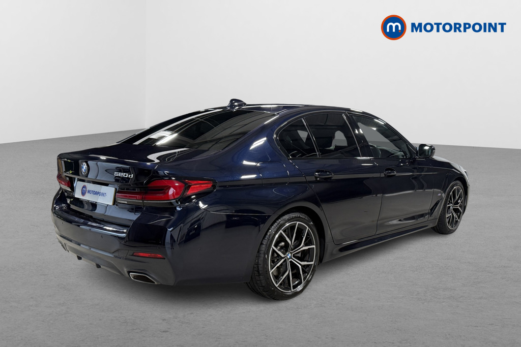 BMW 5 Series M Sport Automatic Diesel Saloon - Stock Number (1604477) - Drivers side rear corner