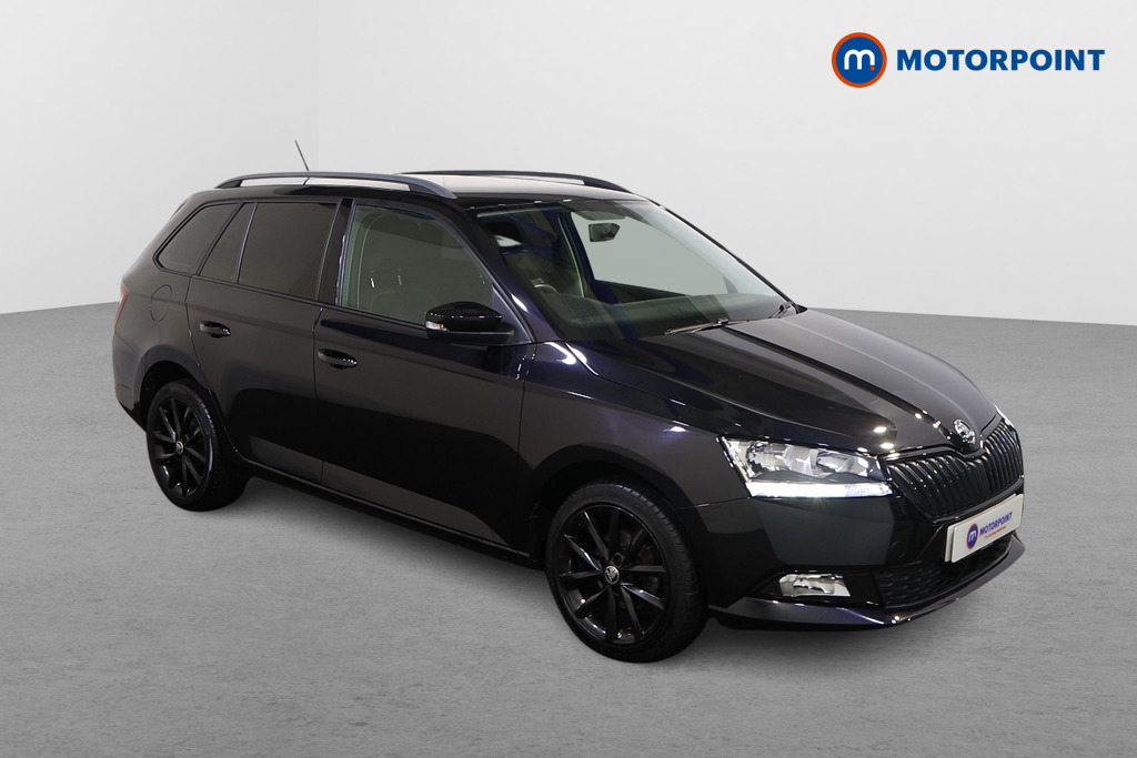 Skoda Fabia Black Edition Manual Petrol Estate - Stock Number (1605601) - Drivers side front corner