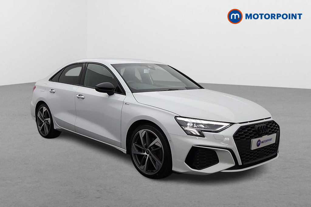 Audi A3 Black Edition Automatic Diesel Saloon - Stock Number (1606290) - Drivers side front corner