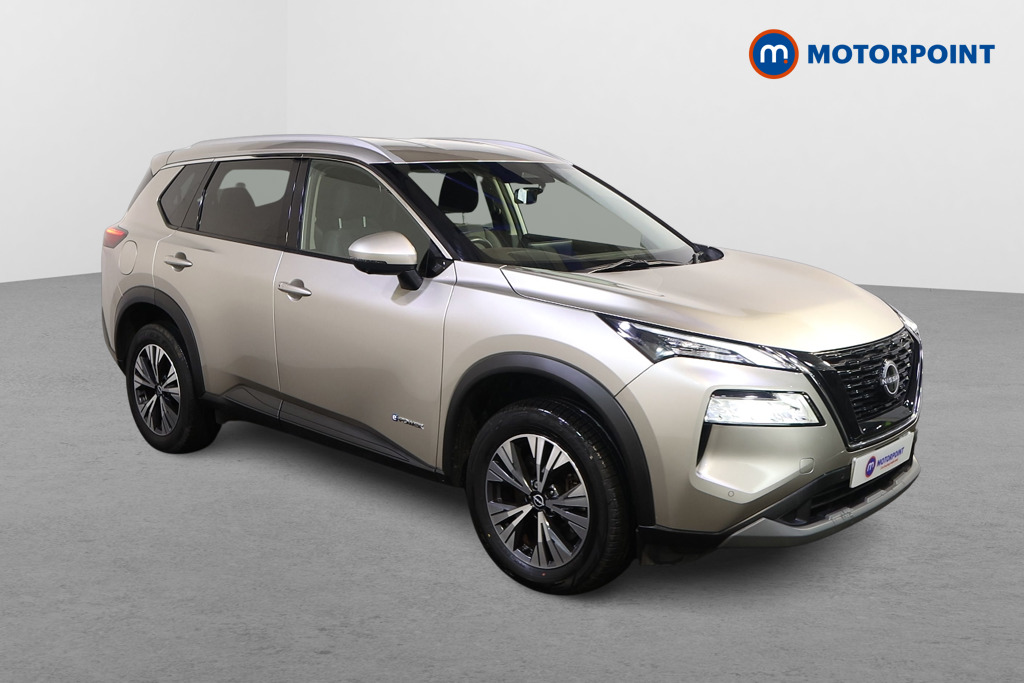 Nissan X-Trail N-Connecta Automatic Petrol-Electric Hybrid SUV - Stock Number (1607481) - Drivers side front corner