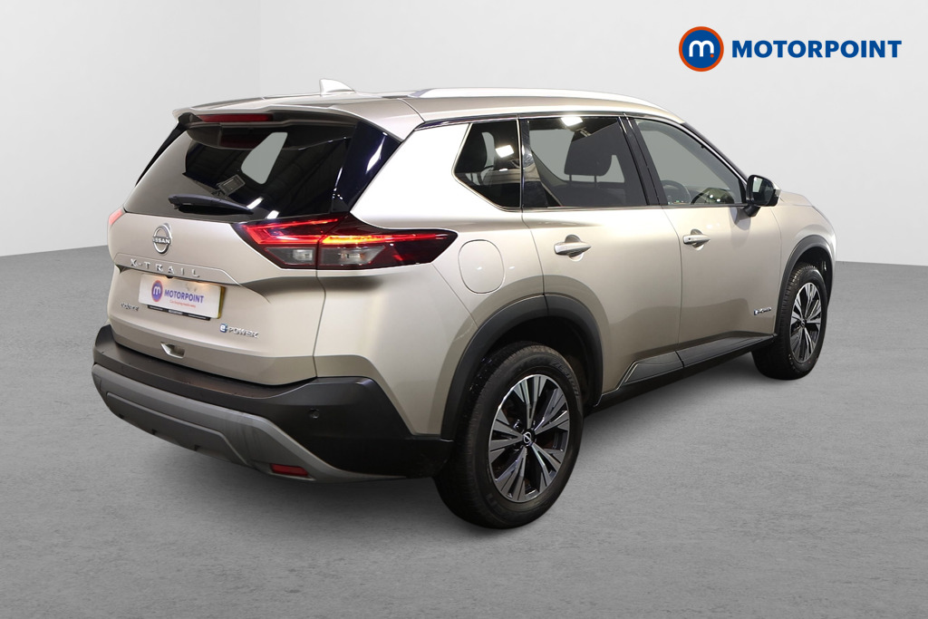 Nissan X-Trail N-Connecta Automatic Petrol-Electric Hybrid SUV - Stock Number (1607481) - Drivers side rear corner
