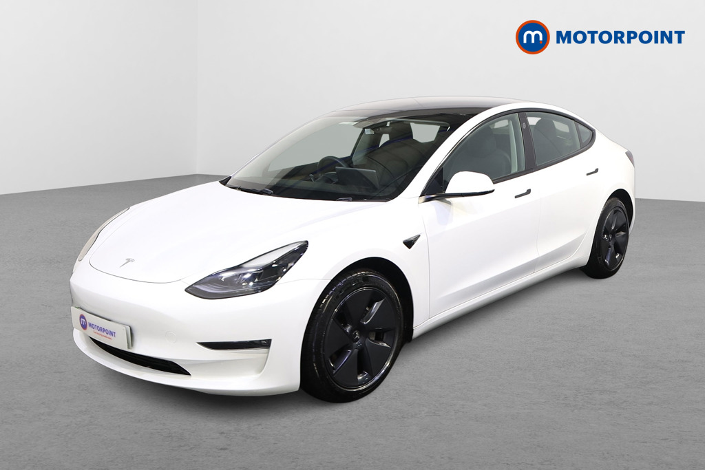 Tesla Model 3 Long Range Automatic Electric Saloon - Stock Number (1607634) - Passenger side front corner