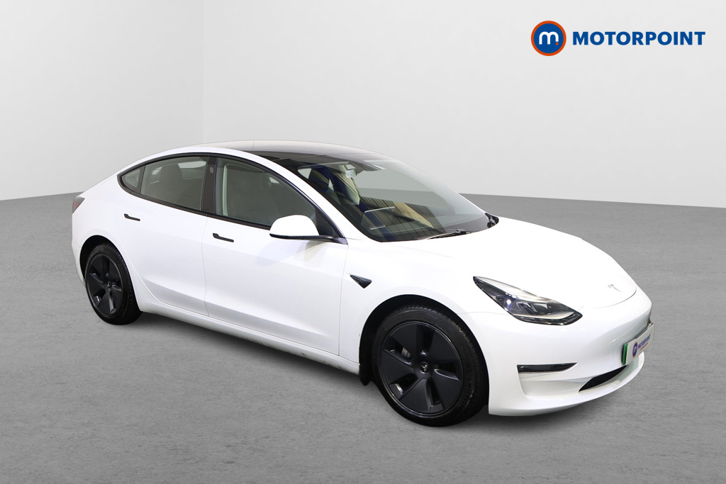 Tesla Model 3 Long Range Automatic Electric Saloon - Stock Number (1607634) - Drivers side front corner