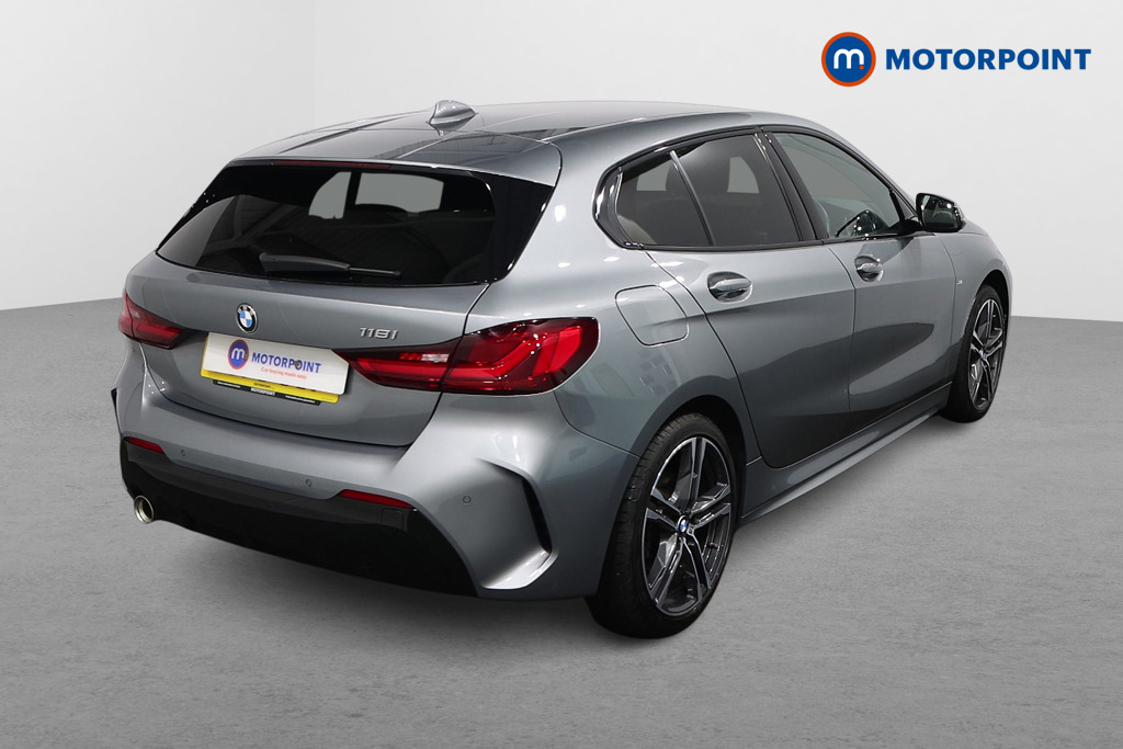BMW 1 Series M Sport Automatic Petrol Hatchback - Stock Number (1608028) - Drivers side rear corner