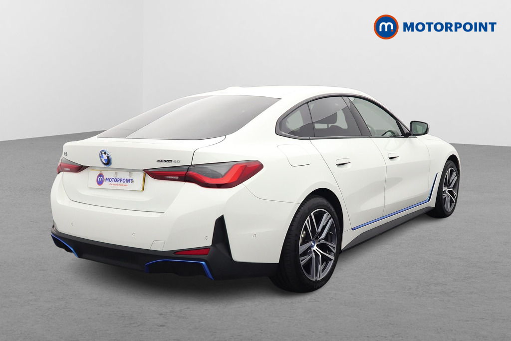 BMW I4 Sport Automatic Electric Hatchback - Stock Number (1609132) - Drivers side rear corner