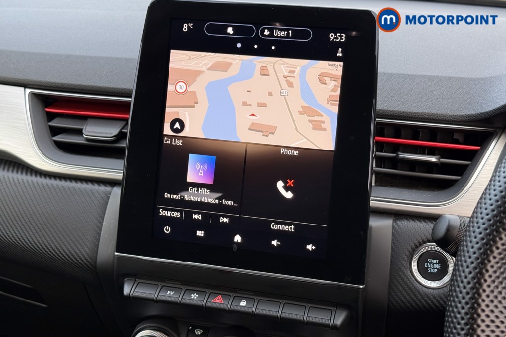 Renault Captur R.S. Line Automatic Petrol Plug-In Hybrid SUV - Stock Number (1606619) - 6th supplementary image