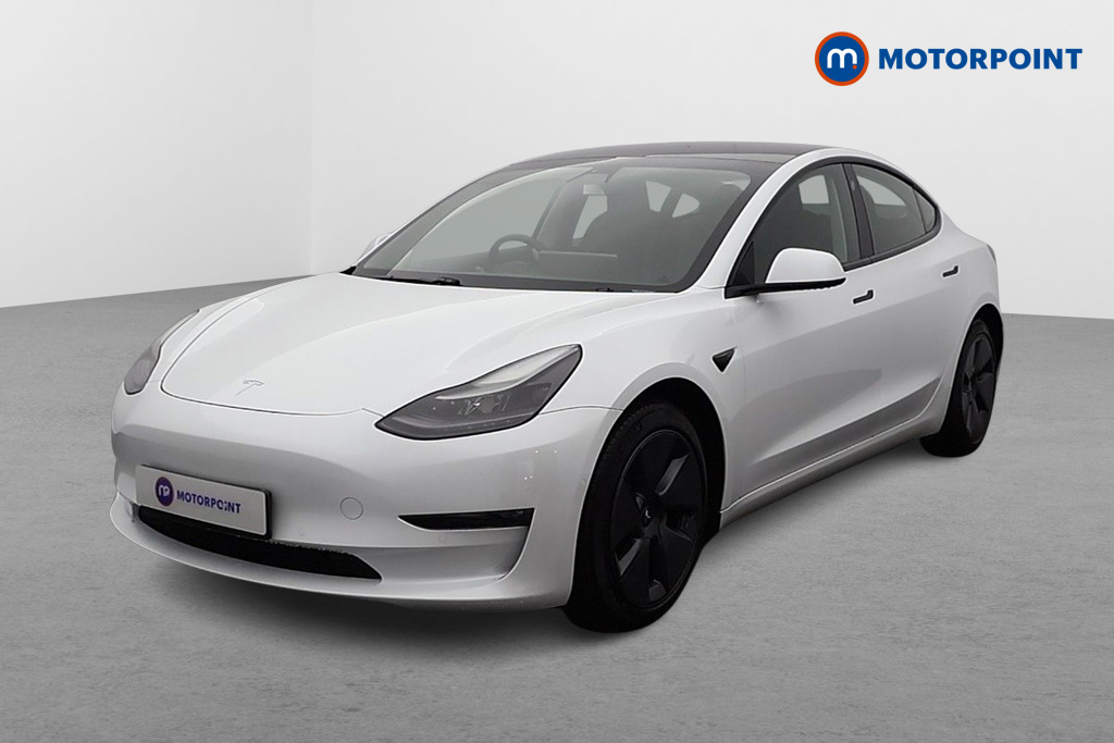 Tesla Model 3 Long Range Automatic Electric Saloon - Stock Number (1604869) - Passenger side front corner