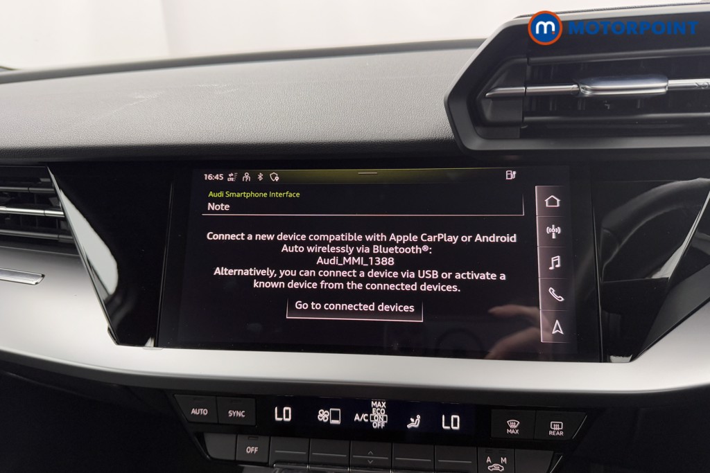 Audi A3 Sport Automatic Petrol Plug-In Hybrid Hatchback - Stock Number (1605515) - 9th supplementary image