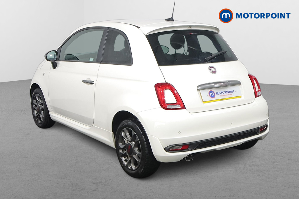 Fiat 500 S Automatic Petrol Hatchback - Stock Number (1608635) - Passenger side rear corner