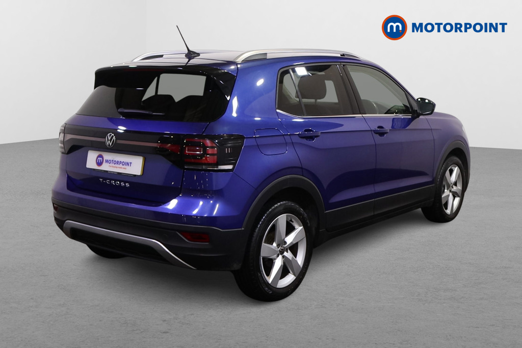 Volkswagen T-Cross SEL Automatic Petrol SUV - Stock Number (1608968) - Drivers side rear corner