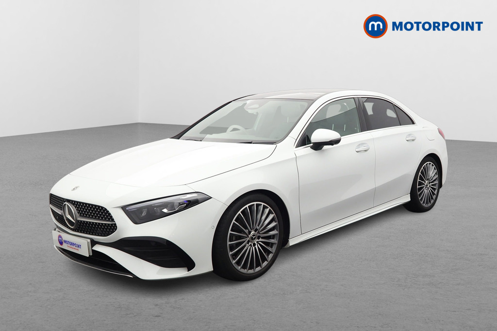 Mercedes-Benz A Class Amg Line Automatic Petrol Saloon - Stock Number (1609681) - Passenger side front corner