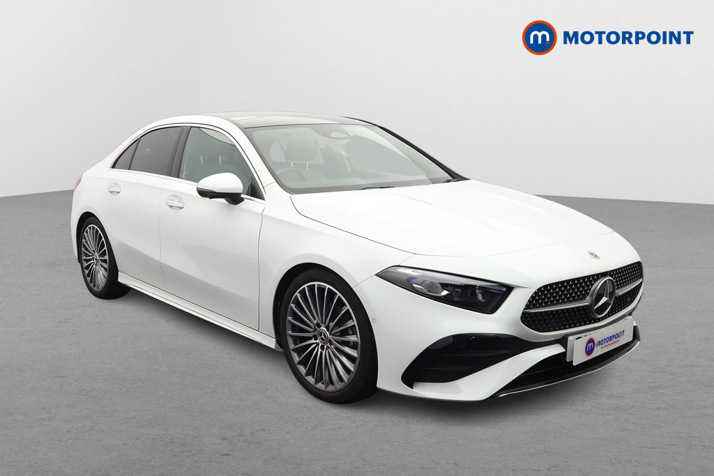 Mercedes-Benz A Class Amg Line Automatic Petrol Saloon - Stock Number (1609681) - Drivers side front corner