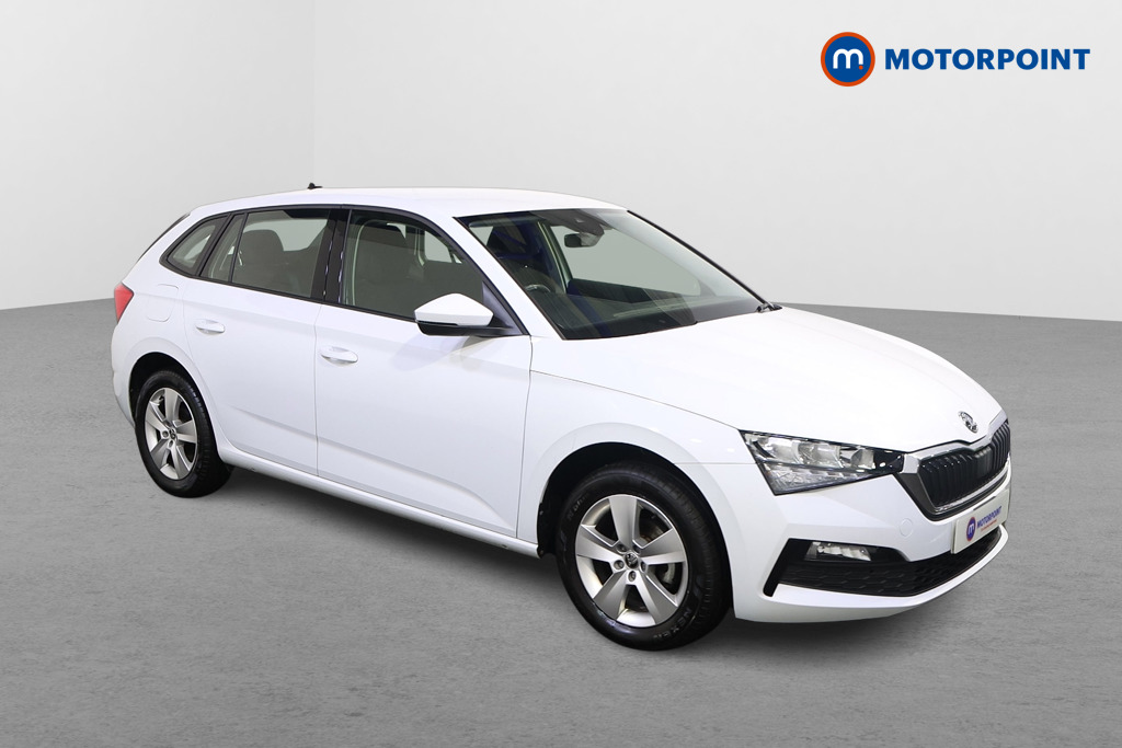 Skoda Scala SE Manual Petrol Hatchback - Stock Number (1605483) - Drivers side front corner