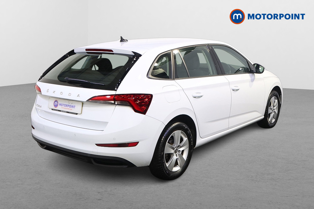 Skoda Scala SE Manual Petrol Hatchback - Stock Number (1605483) - Drivers side rear corner