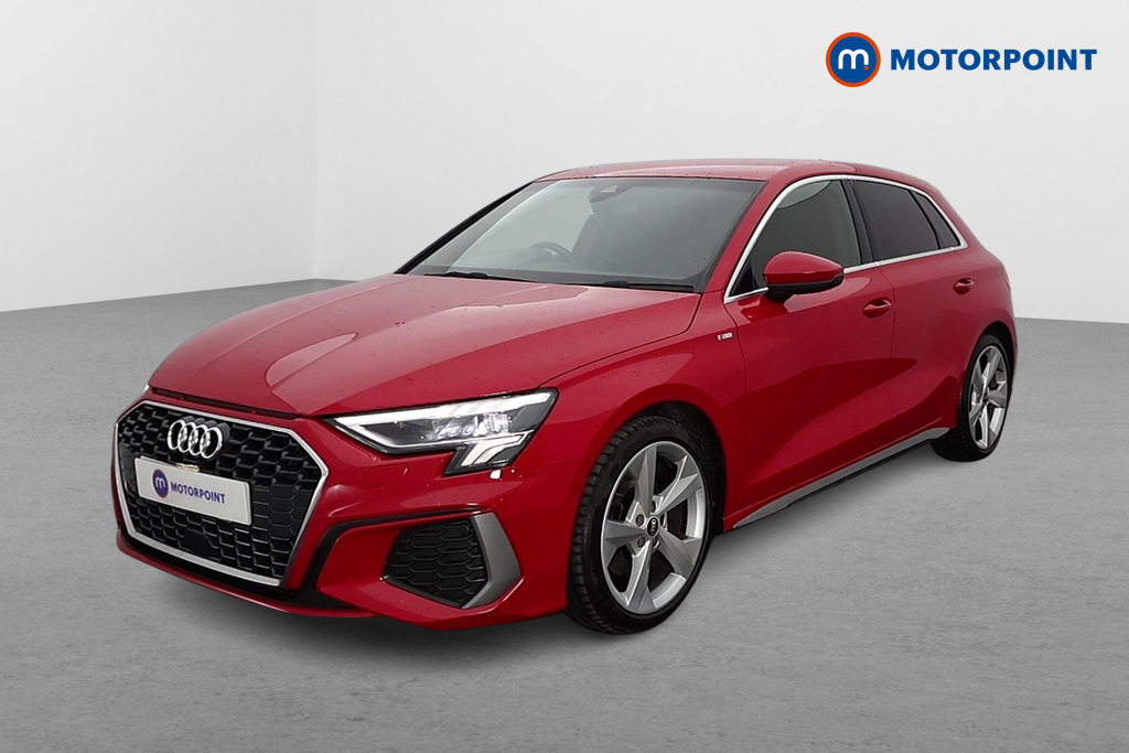 Audi A3 S Line Automatic Petrol Hatchback - Stock Number (1605874) - Passenger side front corner