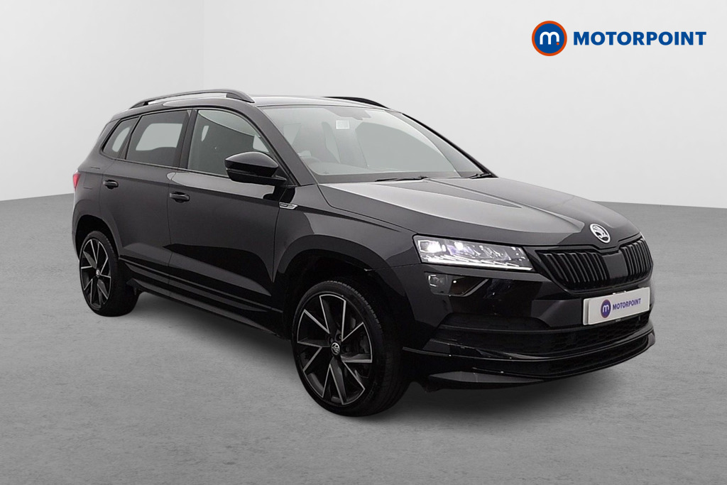 Skoda Karoq Sport Line Automatic Petrol SUV - Stock Number (1606043) - Drivers side front corner